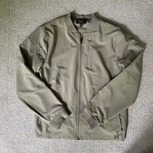 EUC FLX Light Weight Bomber Jacket in Sand Size: Small